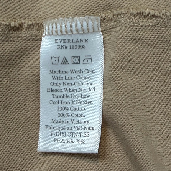 Everlane The Organic Cotton Weekend Tee Dress. Size XS. - Picture 7 of 10